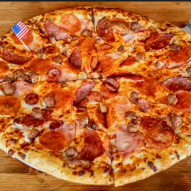 Five Toppings Pie (10").